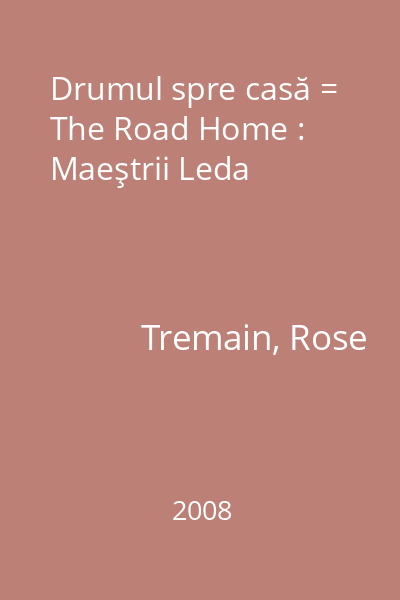 Drumul spre casă = The Road Home : Maeştrii Leda