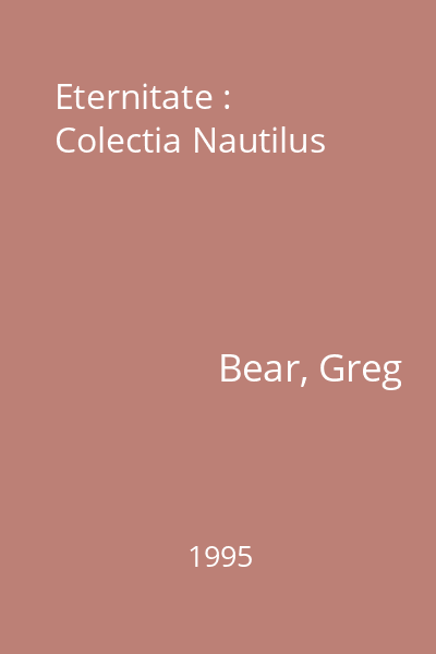 Eternitate : Colectia Nautilus
