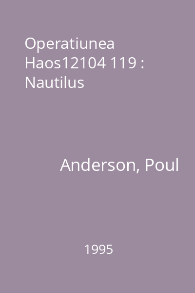 Operatiunea Haos12104 119 : Nautilus