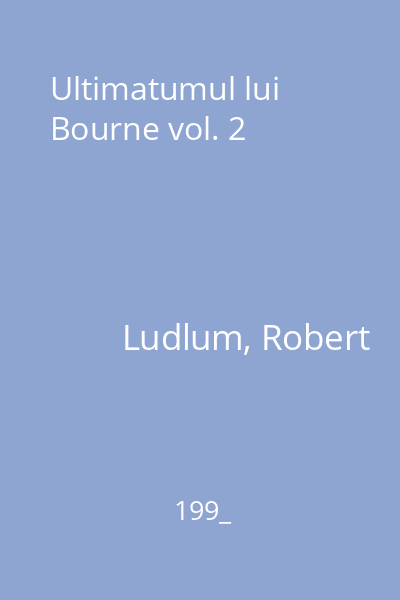 Ultimatumul lui Bourne vol. 2